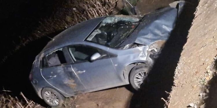 Saobraćajna nesreća između Vračev Gaja i Banatske Palanke: Vozilo sletelo sa puta!
