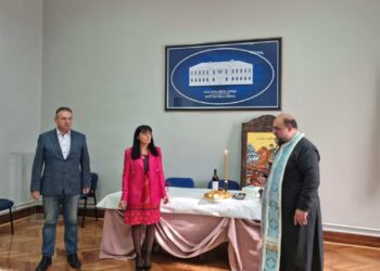 Rezanjem slavskog kolača obeležena slava Bele Crkve Sveti Dimitrije