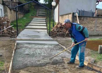 Uređuje se prilaz starom groblju u Alibunaru