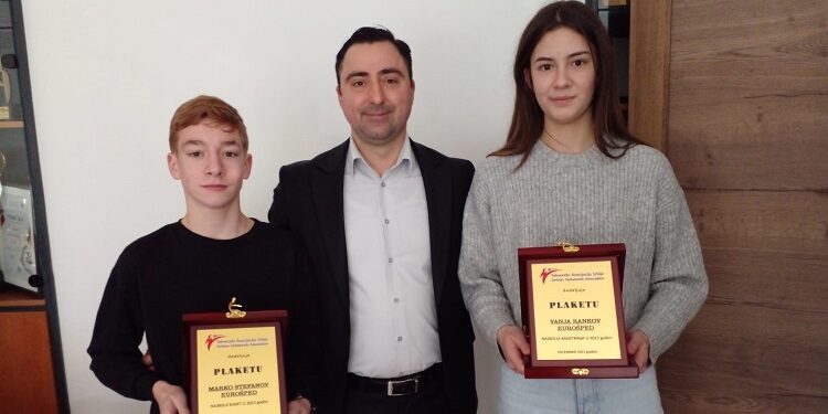 Vanja Rankov i Marko Stefanov najbolji kadeti u Srbiji
