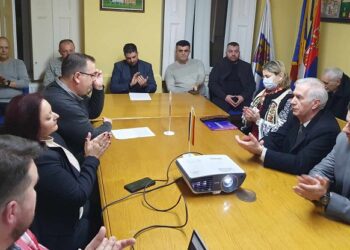 Predavanje o ujedinjenju Vlaške i Moldavije u Nacionalnom savetu Rumuna