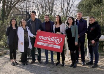 Fondacija Meridian SBPB u Vršcu donirala teretanu na otvorenom