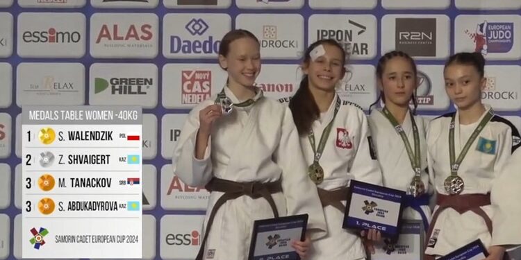 Marija Tanackov Vršcu i Džudo klubu Lokomotiva donela evropsku medalju