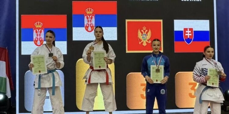 Srebro za Tamaru Majkić na međunarodnom turniru