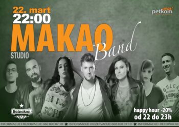 Makao bend premijerno u Studiu Centra Millennium