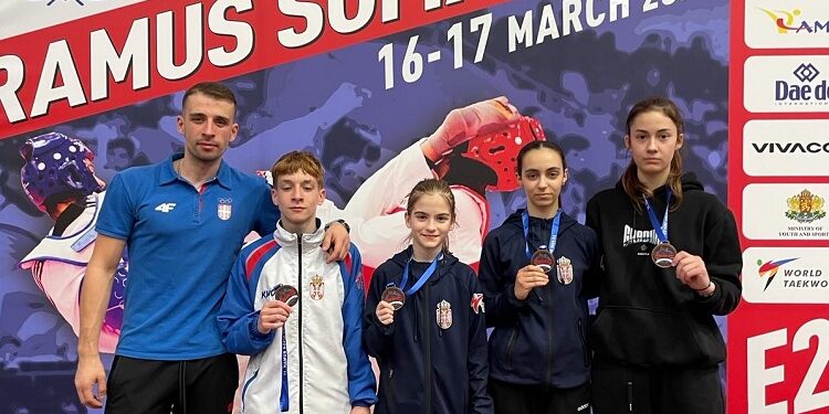 Četiri bronze za četiri takmičara Euro Špeda na Sofia Openu E2 karaktera