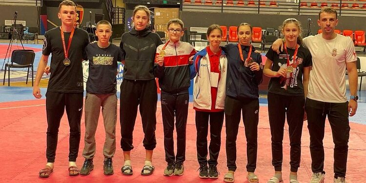 Pregršt medalja za Tekvondo klub Euro Šped u Skoplju i Zrenjaninu
