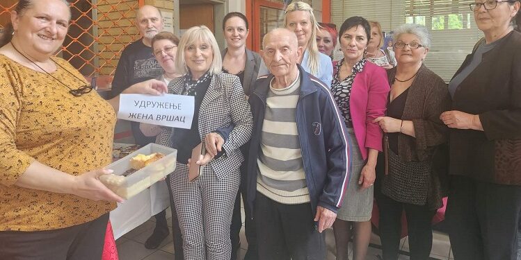 Udruženja žena Vršca družila se sa korisnicima Gerontološkog centra