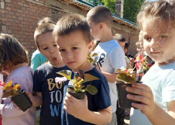 Vršački predškolci posetili službu Zelenilo JKP “Drugi oktobar”