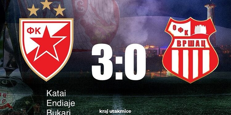 Zvezda eliminisala hrabri Vršac iz Kupa Srbije