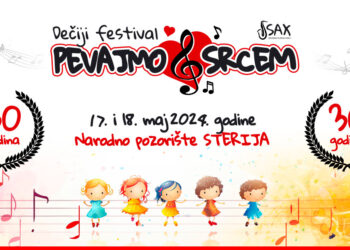 Dečji festival „Pevajmo srcem“ slavi 30 godina