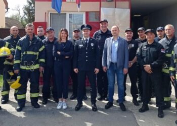 Plandište: Vredna donacija za vatrogasno spasilačku jedinicu