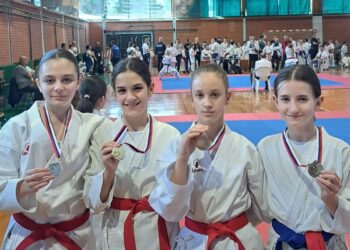 Odličan uspeh mladih belocrkvanskih karatistkinja