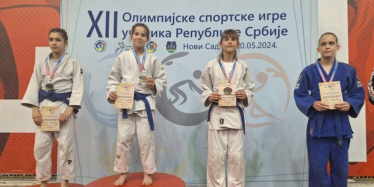 Dva zlata za OŠ Vuk Karadžić, Grad Vršac i Džudo klub Lokomotiva sa 12. Školske olimpijade