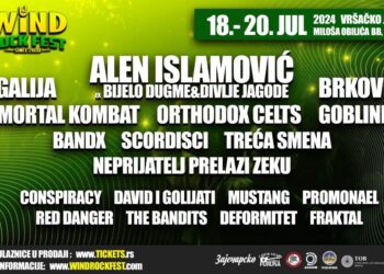 Šesti Wind Rock Fest u Vršcu od 18. do 20. jula