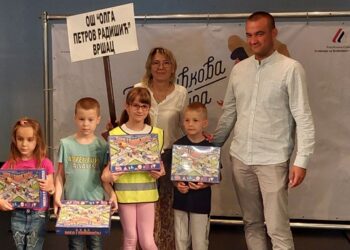 Miroslav Lepir: Vrtić „Pčelica“ i OŠ „Olga Petrov Radišić“ vršački predstavnici na republičkom takmičenju