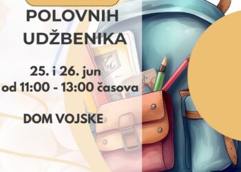 Sajam polovnih udžbenika 25. i 26. juna 2024. u Vršcu