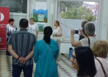 U Domu vojske otvorena izložba slika umetnica Viorike Ane Farkaš i Tatiane Cibru
