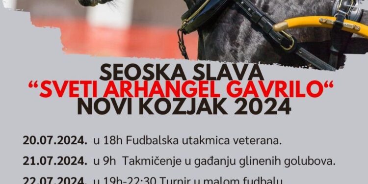 TO Alibunar poziva na slavu u Novom Kozjaku