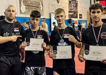 Đosić iz vršačkog Kik boks kluba „Fighter 013“ sa reprezentacijom na Svetskom prvenstvu