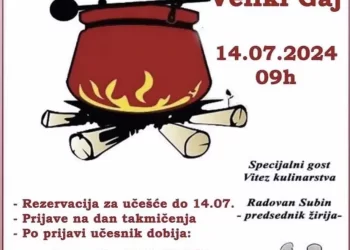 Veliko interesovanje za Petrovdansku gulašijadu u Velikom Gaju