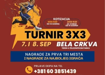 Turnir u basketu za kraj sportskog leta u Beloj Crkvi