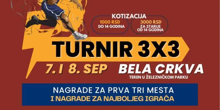 Turnir u basketu za kraj sportskog leta u Beloj Crkvi