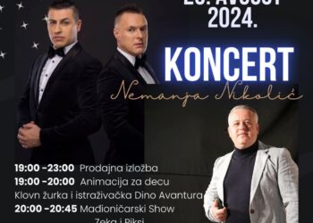 Noćni bazar i koncert Nemanje Nikolića u Devojačkom bunaru 23. avgusta