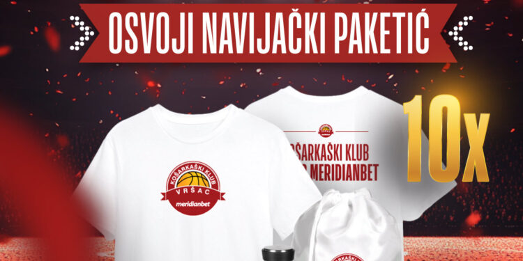 KK Vršac Meridian bet nagrađuje navijače