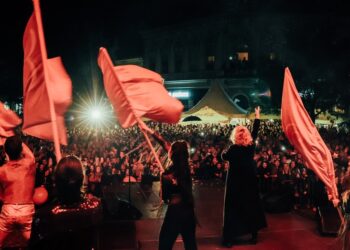 Grožđebalski koncert Lepe Brene u Vršcu pratilo 25.000 ljudi