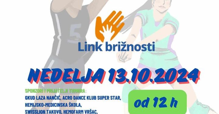 Humanitarni turnir „Odbojka za Vuka“ 13. oktobra