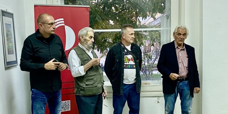 Akvareli Jovana Kokotovića u galeriji Doma vojske