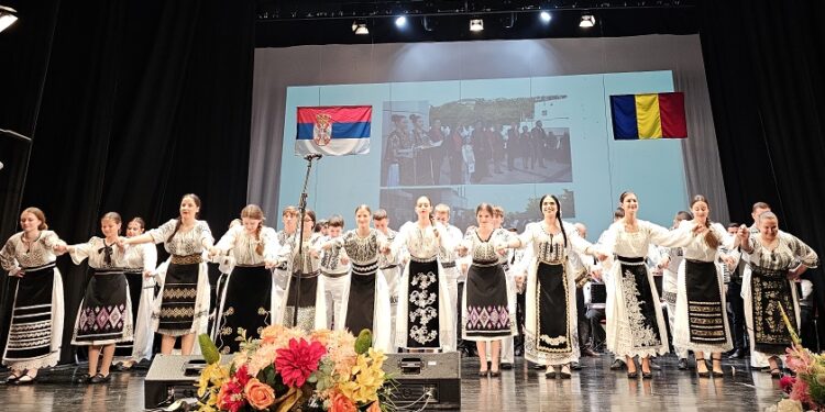 Koncert rumunske narodne muzike održan u Narodnom pozorištu „Sterija“
