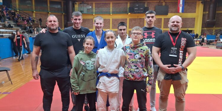 Lokomotiva osvojila 7 medalja na Internacionalnom džudo turniru Black Belt Zagreb open