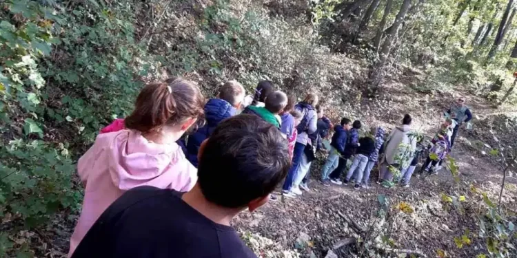 Nastava u prirodi za učenike iz Hajdučice i Velike Grede