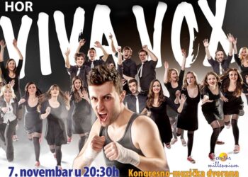 Koncert hora VIVA VOX 7. novembra u Kongresno – muzičkoj dvorani Centra Millennium