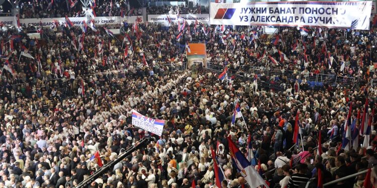 Preko 26.000 članova SNS porodice u Vršcu proslavilo 16. rođendan stranke