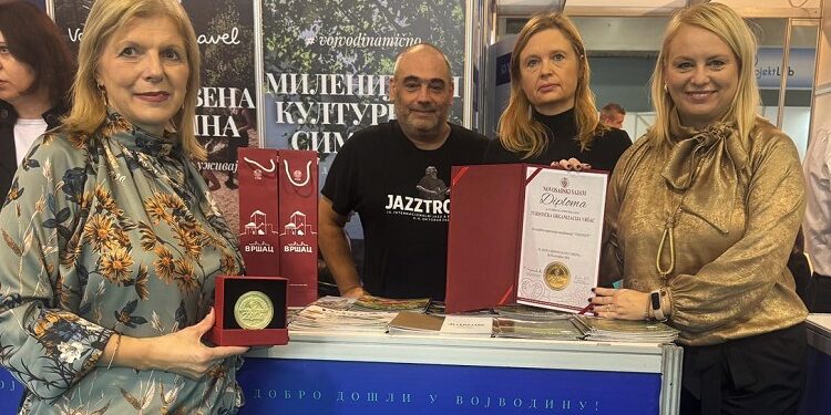 Turistička organizacija Vršac osvojila Veliku Zlatnu medalju za Vinofest