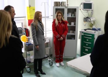 Gradonačelnica Vršca posetila Službu hitne medicinske pomoći Doma zdravlja