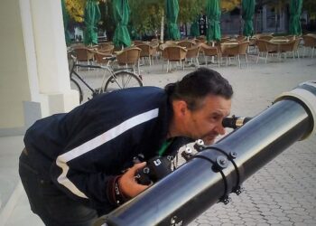 Posmatranje Meseca, Saturna i Jupitera 10. i 11. novembra