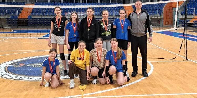 Predpionirke OK Banat Vršac osvojile zlato bez izgubljenog seta