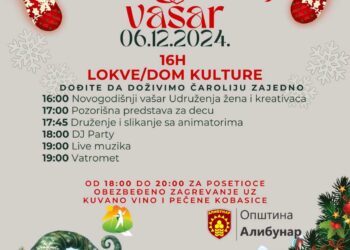 Novogodišnji vašar u Lokvama 6. decembra