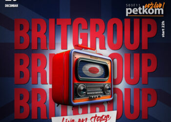 Premijera „Petkom u Studiu“: Novosadski Britgroup 20. decembra