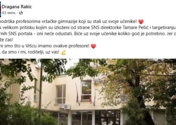 Profesori Gimnazije ne znaju ko se saopštenjem obraća umesto njih