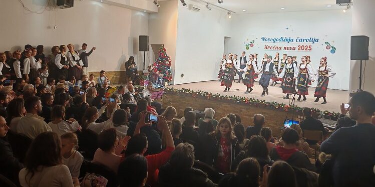 Koncert muzike i folklora „Novogodišnja čarolija“ održan u Vladimirovcu