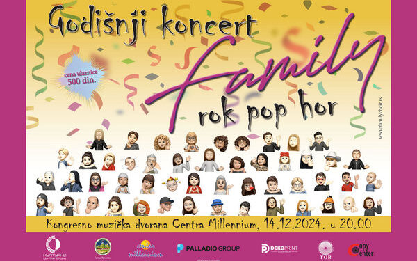 Godišnji koncert Rok pop hora „Family“