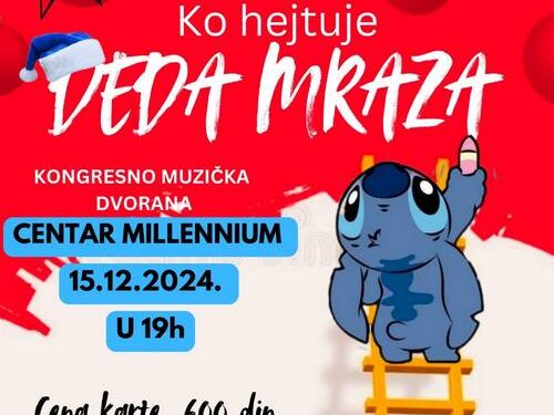 Dečji novogodišnji mjuzikl „Ko hejtuje Deda Mraza?“ 15. decembra