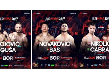 Vrščani Novaković, Bojović i Nikolić idu po nove MMA profi pobede!