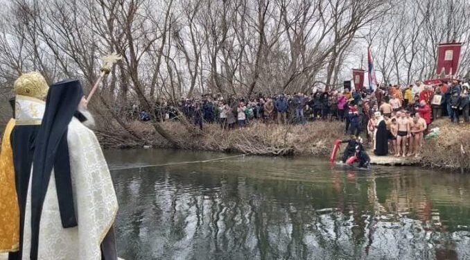 Tradicionalno “Bogojavljenje na reci Neri” predvode dva mitropolita