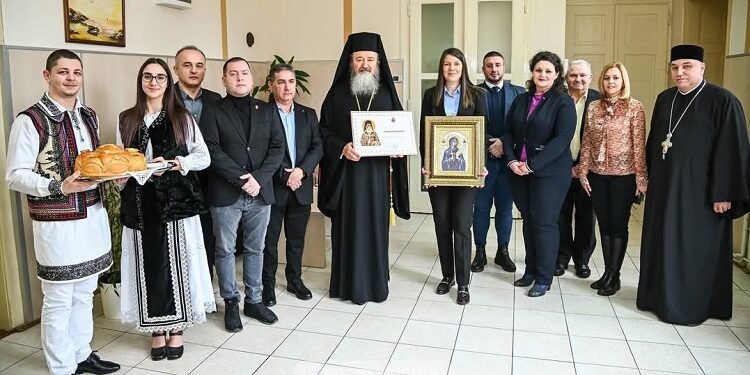 Opštinu Alibunar posetila visoka delegacija Eparhije Dakija Felix RPC